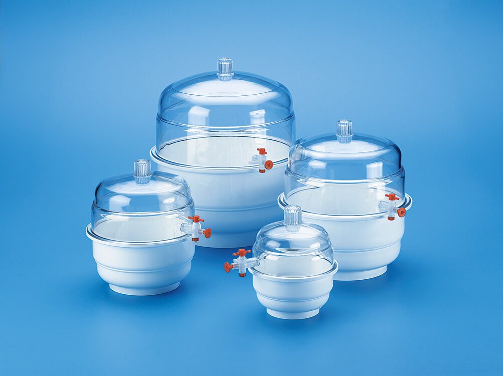 DESICCATOR-12"VacuumPP/PC