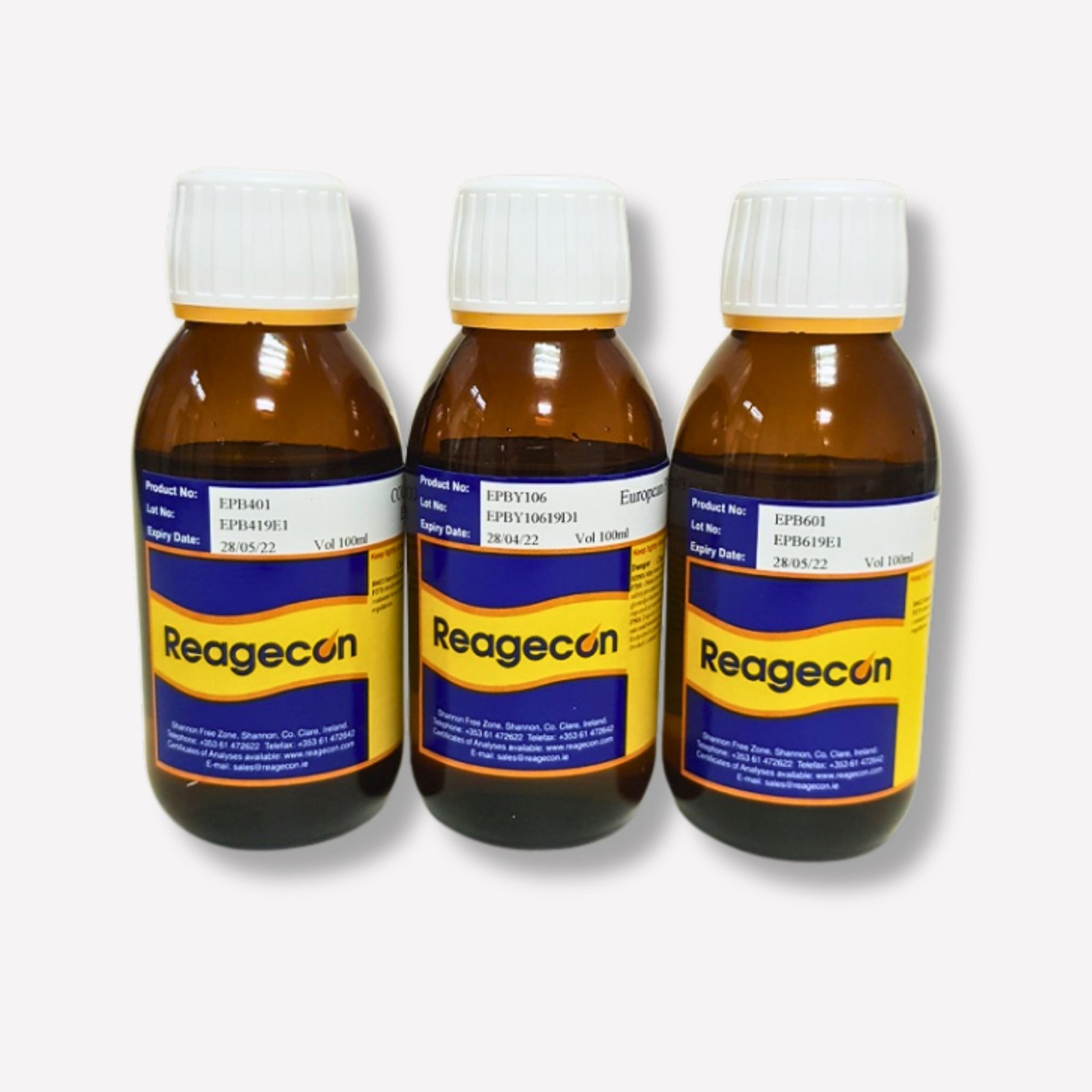 Reagecon BY6 Colour Reference Solution according to European Pharmacopoeia (EP)