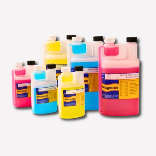 Reagecon pH 10.00 Colour Coded Buffer Solution - 25°C in Twin Neck ISO 17025