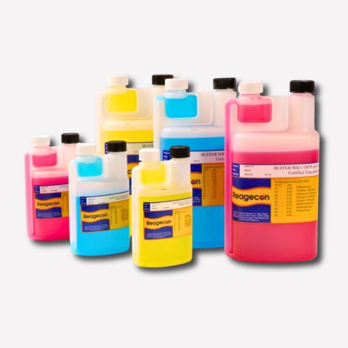 Reagecon pH 7.00 Colour Coded Buffer Solution at 25°C in Twin Neck ISO 17025